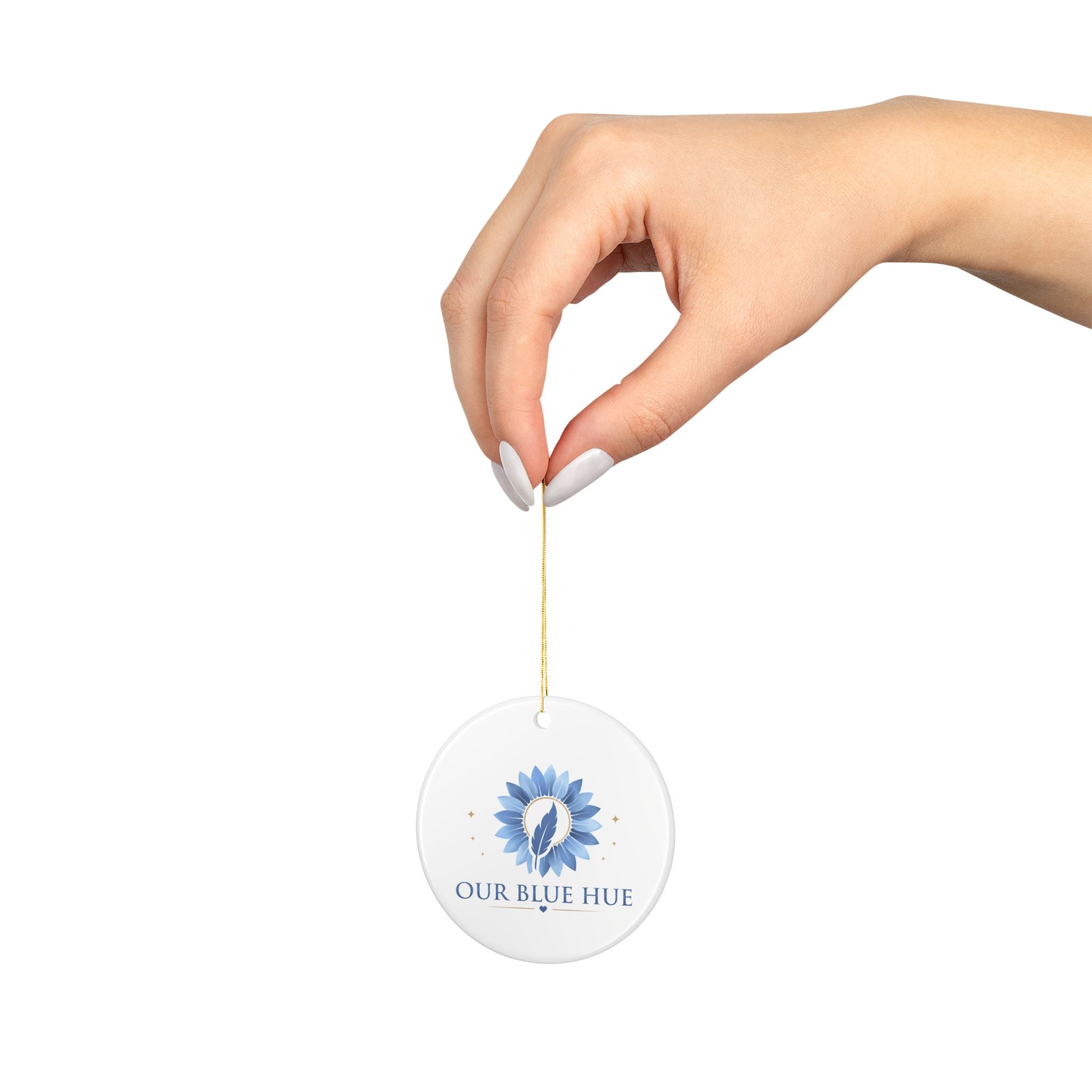 Our Blue Hue™ Ceramic Ornament