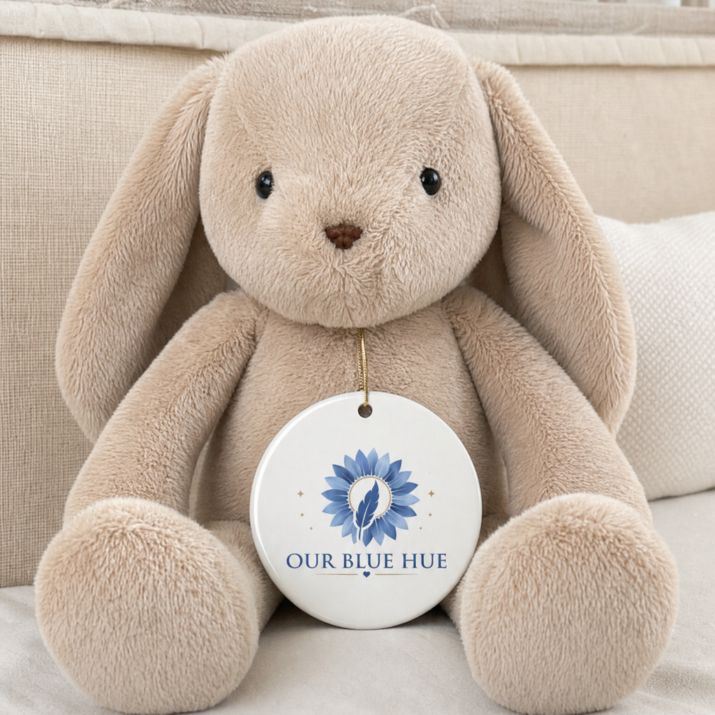 Our Blue Hue™ Ceramic Ornament