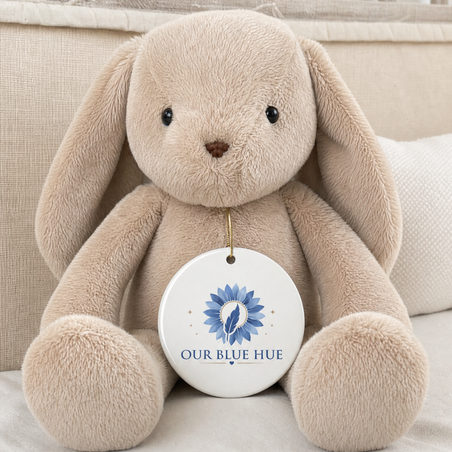Our Blue Hue™ Ceramic Ornament