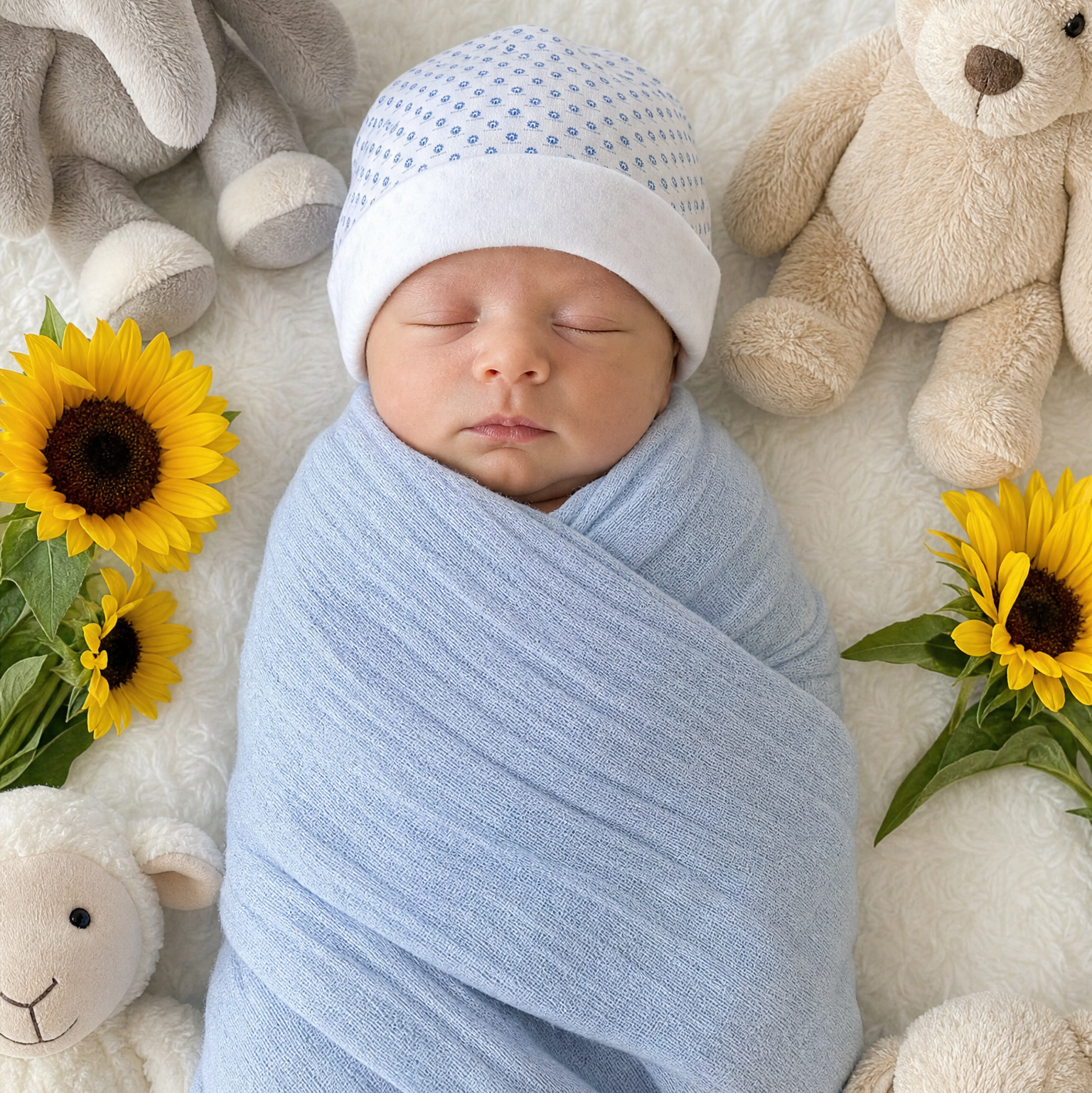 Our Blue Hue™ Newborn Beanie