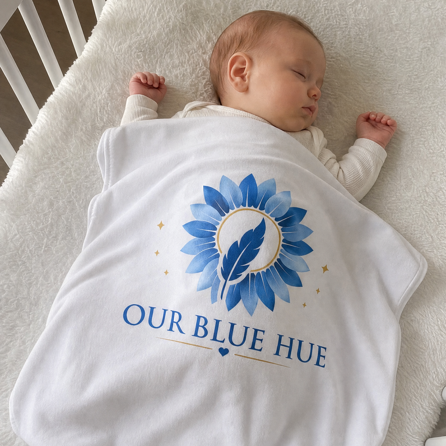 Our Blue Hue™ Baby Blanket